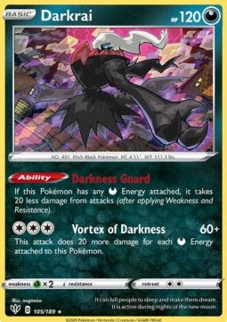 Darkrai - Darkness Ablaze (Promo) [DAA-105] Hover Image