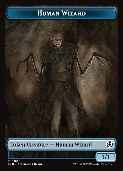 Human Wizard – Innistrad Remastered Tokens (TINR-5) Magic: The Gathering card | LC-REM-20260804-15339584389452-547ba2bc-2520-4d79-b9c9-a17f921df1bd Main image