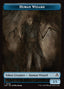 Magic-kaart Human Wizard Token // Jace, Unraveler of Secrets Emblem TINR-5/25 uit Innistrad Remastered: Tokens (Token)