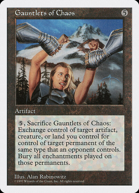 Gauntlets of Chaos – Fifth Edition (5ED-373) Magic: The Gathering card | LC-REM-20260804-15839477367116-548045fe-5302-4295-9060-e85614bb9a91 Hauptbild