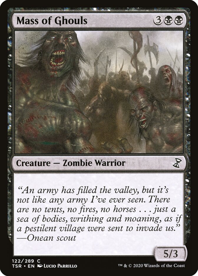 Mass of Ghouls - Time Spiral Remastered (Common) [TSR-122] Main image