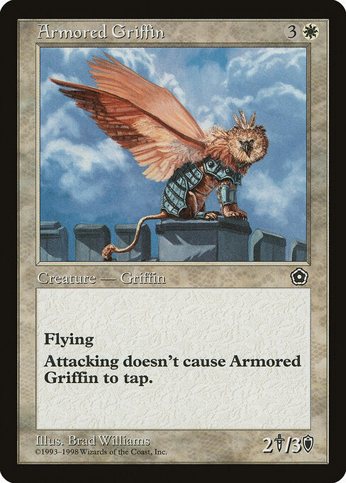 Armored Griffin – Portal Second Age (P02-13) Magic: The Gathering card | LC-REM-20260804-15151681175884-54866603-c80c-4dc8-9655-eaf54ed2c5ab Immagine principale del prodotto