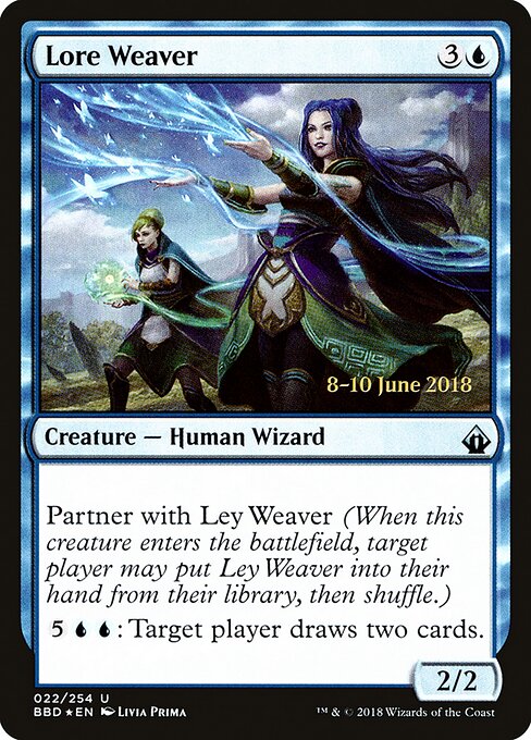 Lore Weaver – Battlebond Promos (PBBD-22s) Magic: The Gathering card | LC-REM-20260804-15339609456972-5493d051-4dcc-4415-a1ad-368f260257f5