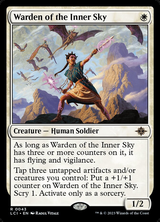 Warden of the Inner Sky - The Lost Caverns of Ixalan (Rare) [LCI-43]