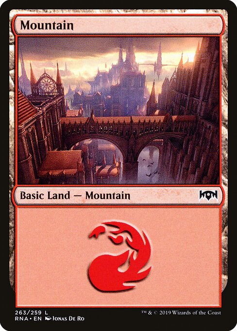 Mountain – Ravnica Allegiance (RNA-263) Magic: The Gathering card | LC-REM-20260804-15151821685068-54a773e3-93f0-4bf8-ab6a-8cee939d743a