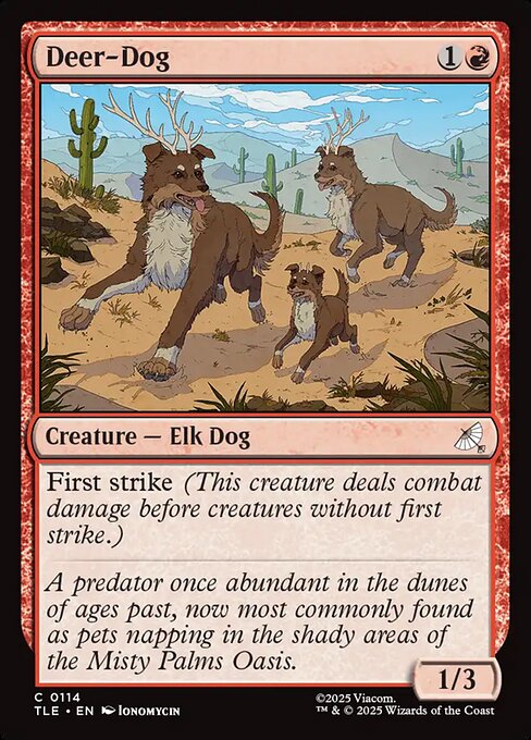 Deer-Dog – Magic: The Gathering | Avatar: The Last Airbender: Eternal (TLE-114) Magic: The Gathering card