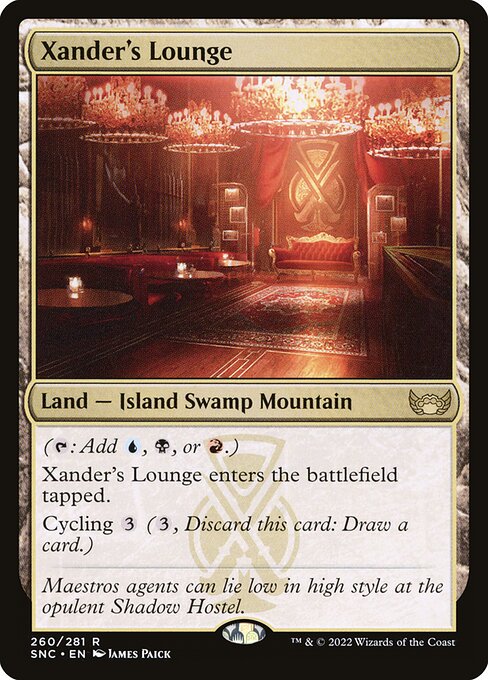 Xander's Lounge – Streets of New Capenna (SNC-260) Magic: The Gathering card | LC-REM-20260804-15383695884620-54f449ff-4025-465e-9ec5-a5cf42c4c9d3 Hoofdafbeelding