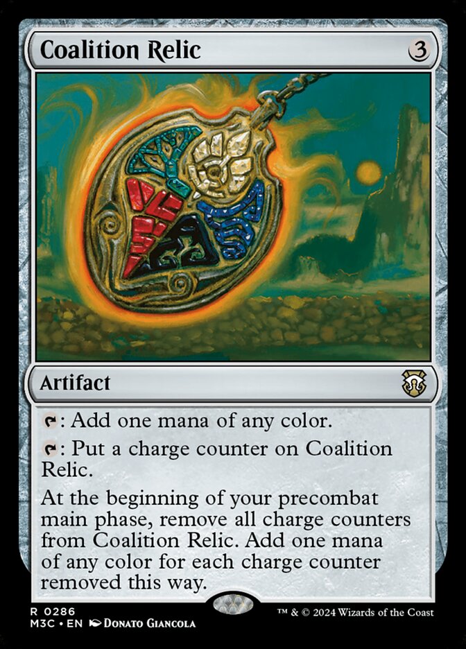 Magic-kaart Coalition Relic XM3C-286 uit Commander: Modern Horizons 3: Extras (Rare)