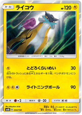 Raikou - GX Ultra Shiny (Fixed) [sm8b-034] Hauptbild