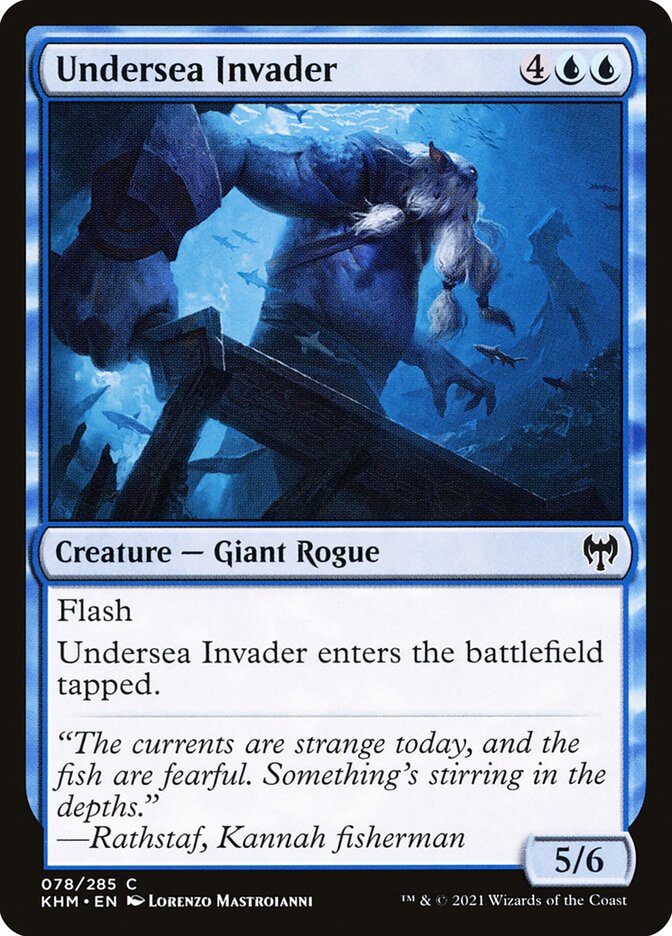 Undersea Invader - Kaldheim (Common) [KHM-78]