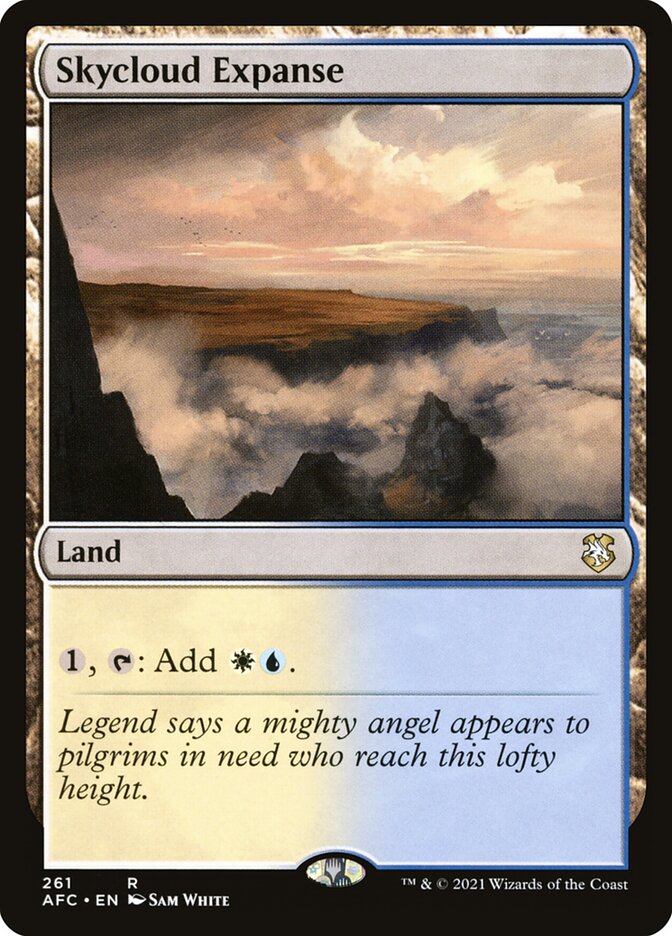 Skycloud Expanse - Commander: Adventures in the Forgotten Realms (Rare) [AFC-261] Hauptbild