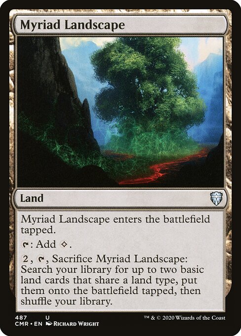 Myriad Landscape – Commander Legends (CMR-487) Magic: The Gathering card | LC-REM-20260804-15151853863244-5538f54e-81dc-4396-9d47-3087df16b630 Immagine principale del prodotto