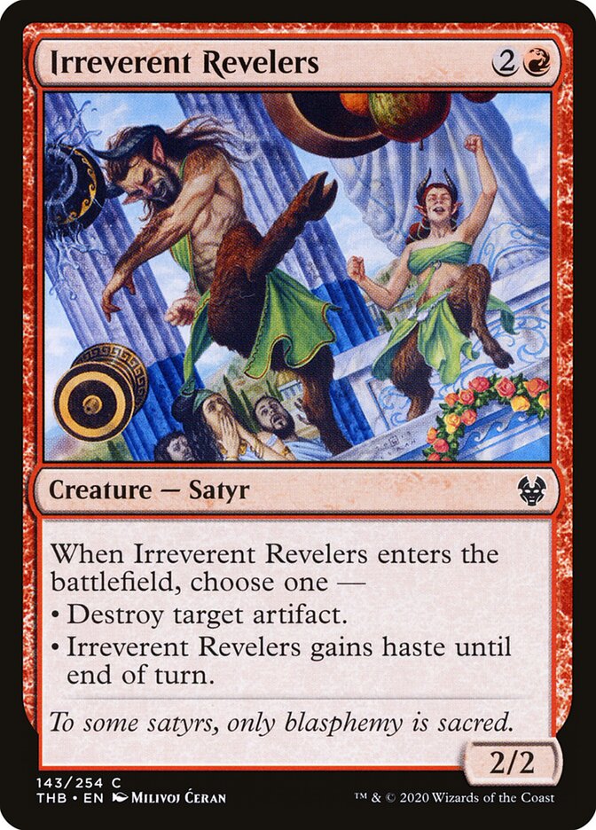 Irreverent Revelers - Theros Beyond Death (Common) [THB-143]