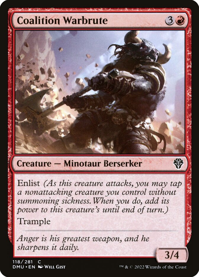 Coalition Warbrute - Dominaria United (Common) [DMU-118] Imagen principal del producto
