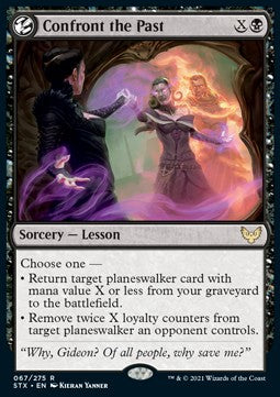 Confront the Past - Strixhaven: School of Mages (Rare) [STX-67] Hover Image