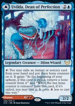 Uvilda, Dean of Perfection // Nassari, Dean of Expression - Strixhaven: School of Mages (Rare) [STX-160] Hoofdafbeelding