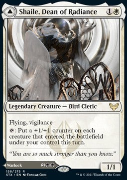 Shaile, Dean of Radiance // Embrose, Dean of Shadow - Strixhaven: School of Mages (Rare) [STX-158] Hover Image