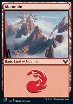 Mountain (V.2) - Strixhaven: School of Mages: Extras (Land) [XSTX-373] Image principale du produit