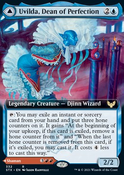 Uvilda, Dean of Perfection // Nassari, Dean of Expression - Strixhaven: School of Mages: Extras (Rare) [XSTX-332] Image principale du produit