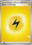 Pokémon-kaart Basic Lightning Energy SVE 004 uit Battle Academy 2024 (Pikachu-deck, stempel 35)