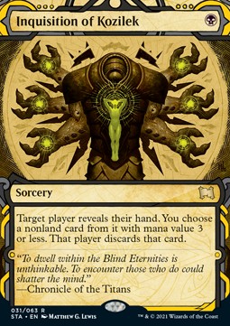 Inquisition of Kozilek (V.1) - Mystical Archive (Rare) [STA-31] Immagine principale del prodotto