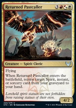 Returned Pastcaller - Strixhaven: School of Mages (Uncommon) [STX-224] Hoofdafbeelding