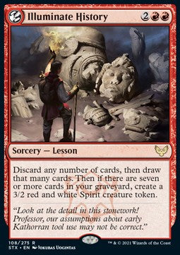 Illuminate History - Strixhaven: School of Mages (Rare) [STX-108] Hover Image