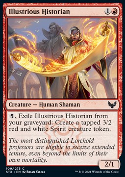 Illustrious Historian - Strixhaven: School of Mages (Common) [STX-109] Hoofdafbeelding