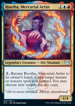 Rootha, Mercurial Artist - Strixhaven: School of Mages (Uncommon) [STX-227] Hoofdafbeelding