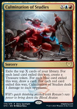 Culmination of Studies - Strixhaven: School of Mages (Rare) [STX-173] Hover Image
