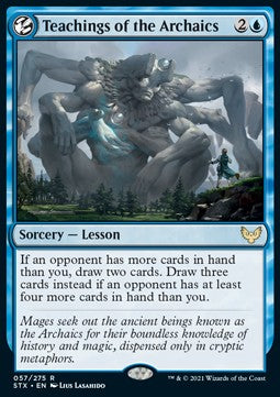 Teachings of the Archaics - Strixhaven: School of Mages (Rare) [STX-57] Hoofdafbeelding