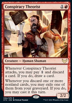 Conspiracy Theorist - Strixhaven: School of Mages (Rare) [STX-94] Hoofdafbeelding