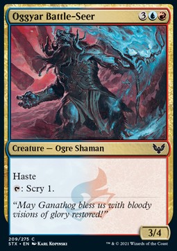 Oggyar Battle-Seer - Strixhaven: School of Mages (Common) [STX-209] Hauptbild