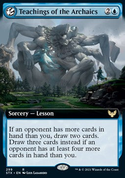 Teachings of the Archaics - Strixhaven: School of Mages: Extras (Rare) [XSTX-299] Hover Image