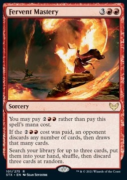 Fervent Mastery - Strixhaven: School of Mages (Rare) [STX-101] Hoofdafbeelding