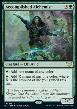 Accomplished Alchemist - Strixhaven: School of Mages (Rare) [STX-119] Hover Image