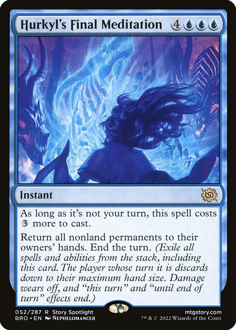 Hurkyl's Final Meditation – The Brothers' War (BRO-52) Magic: The Gathering card | LC-REM-20260804-15150856896844-5577f345-9577-42f8-b244-089b9a7c2e56