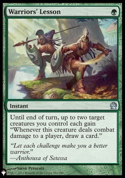 Warriors' Lesson - The List (Uncommon) [ZNL-184]