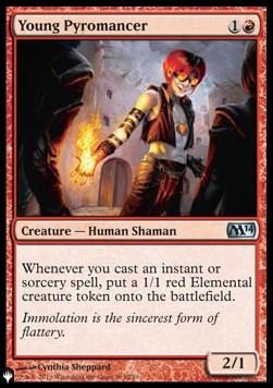 Young Pyromancer - The List (Uncommon) [ZNL-163]