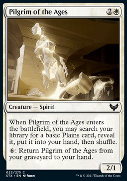 Pilgrim of the Ages - Strixhaven: School of Mages (Common) [STX-22] Hauptbild