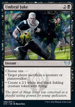 Umbral Juke - Strixhaven: School of Mages (Uncommon) [STX-89] Hoofdafbeelding