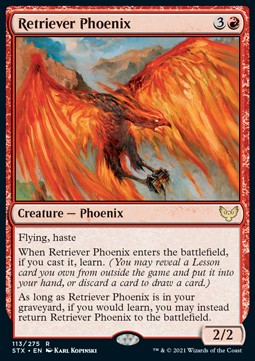 Retriever Phoenix - Strixhaven: School of Mages (Rare) [STX-113] Hoofdafbeelding
