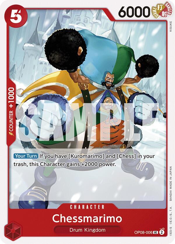 Chessmarimo (OP08-006) - Two Legends (Uncommon) [OP08-006] — one-piece card