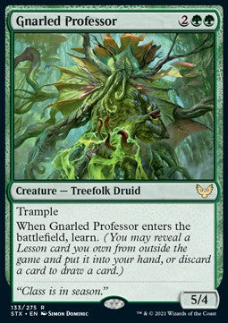 Gnarled Professor - Strixhaven: School of Mages (Rare) [STX-133] Hoofdafbeelding