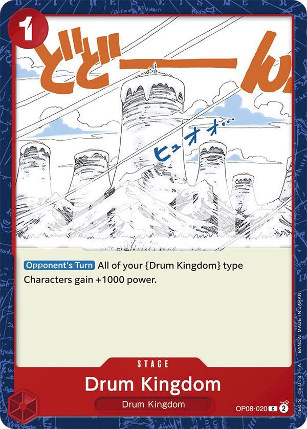 Drum Kingdom (OP08-020) - Two Legends (Common) [OP08-020] — one-piece card