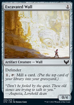 Excavated Wall - Strixhaven: School of Mages (Common) [STX-255] Hoofdafbeelding