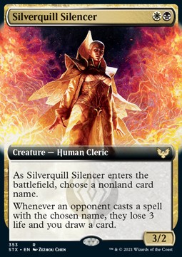Silverquill Silencer - Strixhaven: School of Mages: Extras (Rare) [XSTX-353] Image principale du produit