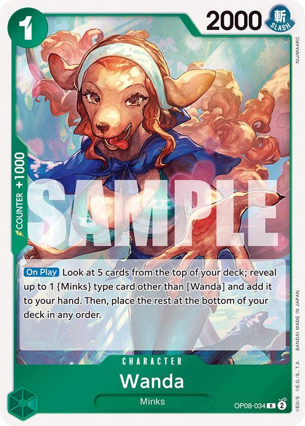Wanda (OP08-034) - Two Legends (Rare) [OP08-034] — one-piece card