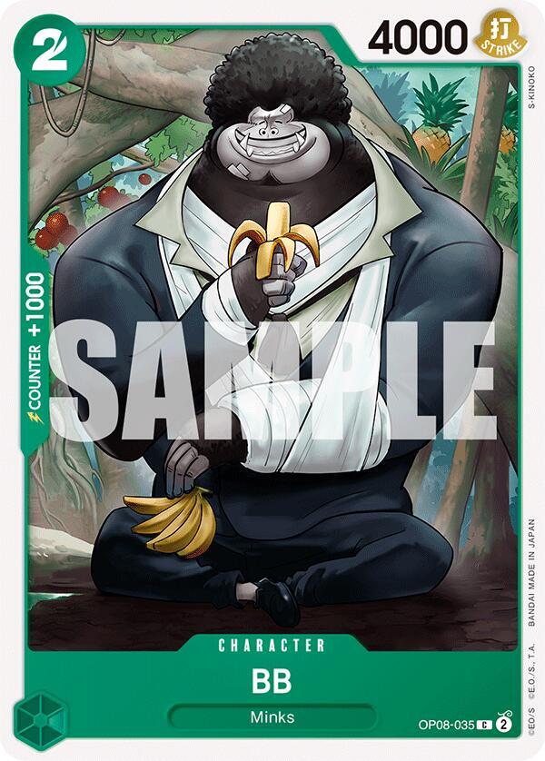 BB (OP08-035) - Two Legends (Common) [OP08-035] — one-piece card Image principale du produit