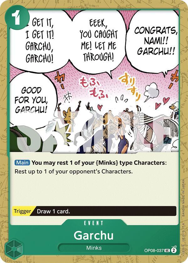 Garchu (OP08-037) - Two Legends (Uncommon) [OP08-037] — one-piece card